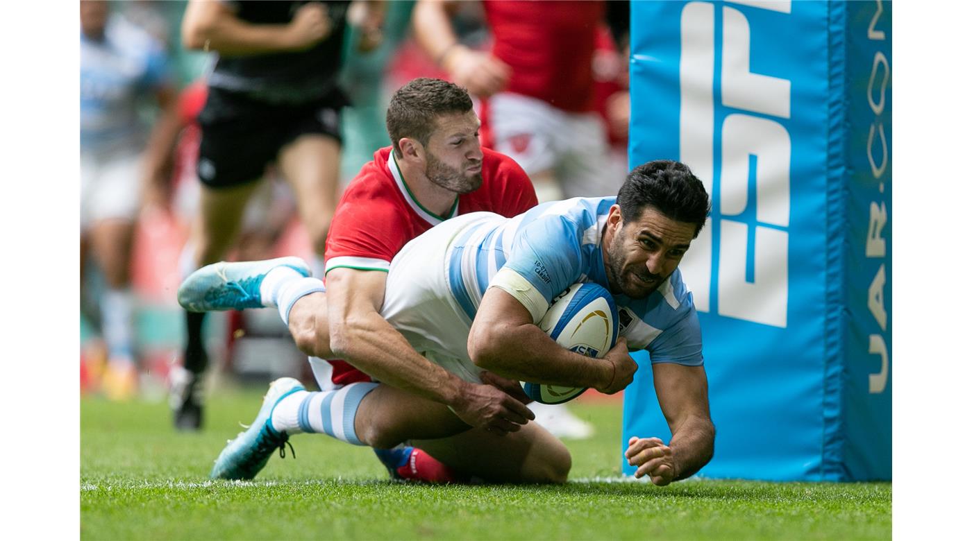 Los Pumas empataron en Gales en un partido que pudo ser para cualquiera  