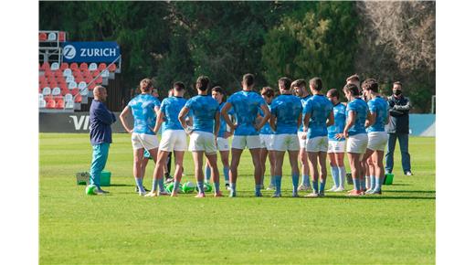 Fotos del entrenamiento de Los Pumas 7s antes de partir a Tokio