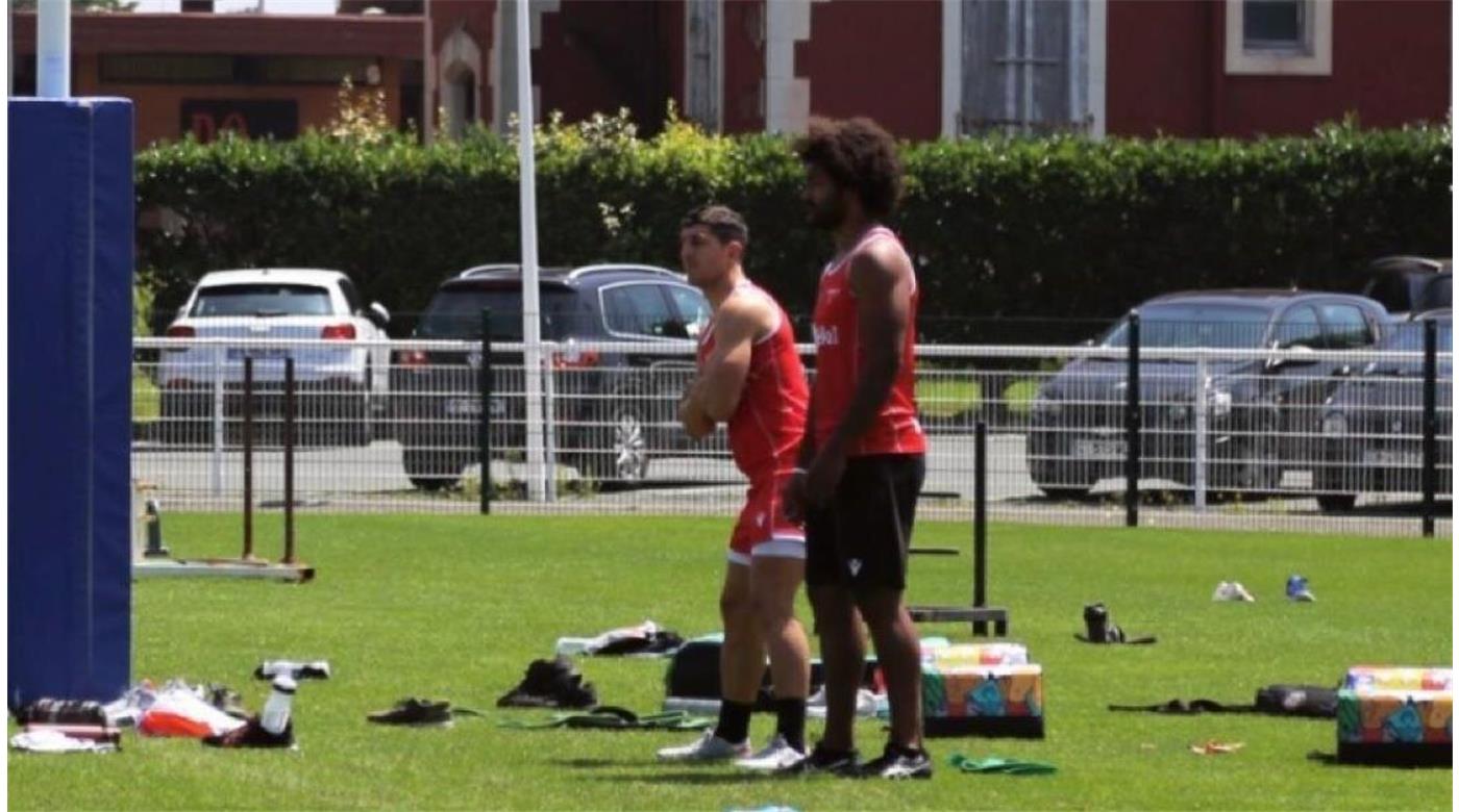 Tomás Cubelli ya se entrena en Biarritz