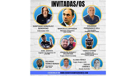 Hoy un nuevo programa de Rugby Champagne Radio