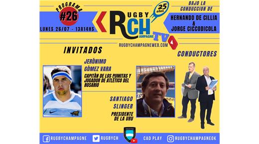 Llega un nuevo programa de Rugby Champagne TV