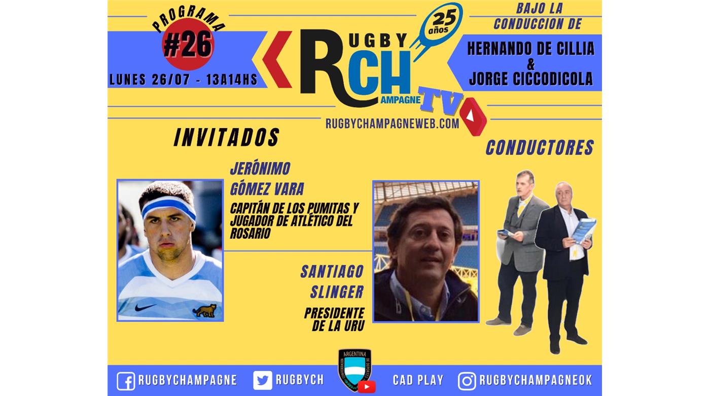 Llega un nuevo programa de Rugby Champagne TV