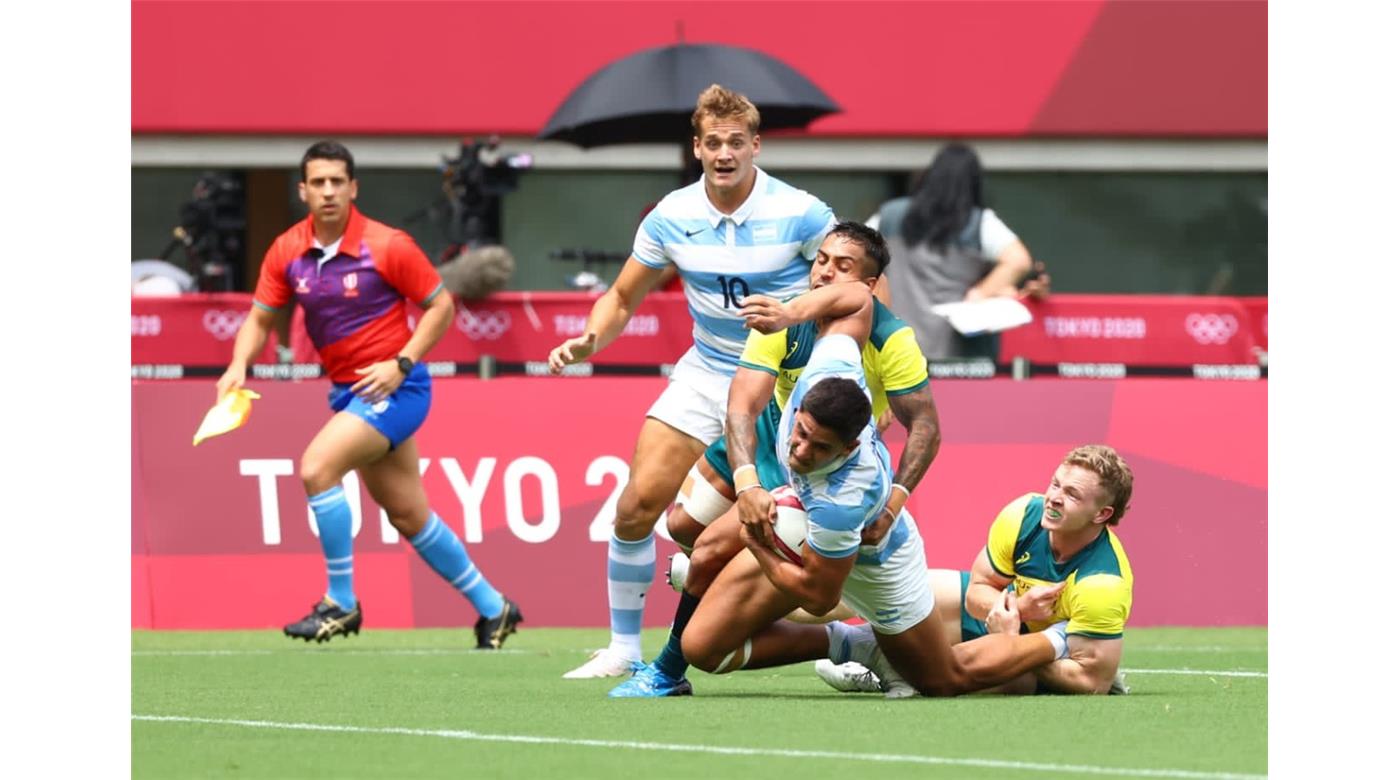 Los Pumas 7s debutaron en Tokyo con un gran triunfo ante Australia