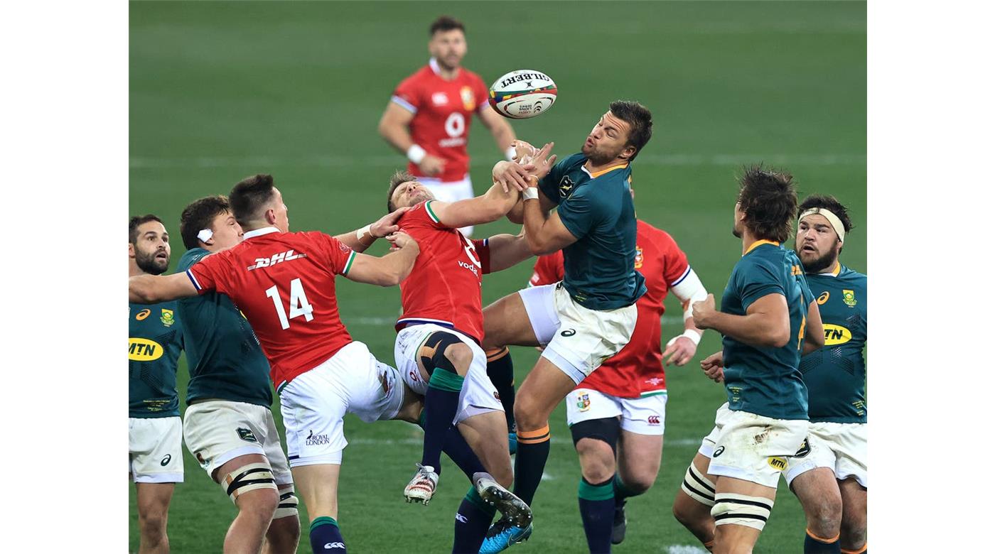 Los Springboks derrotaron a los British & Irish Lions