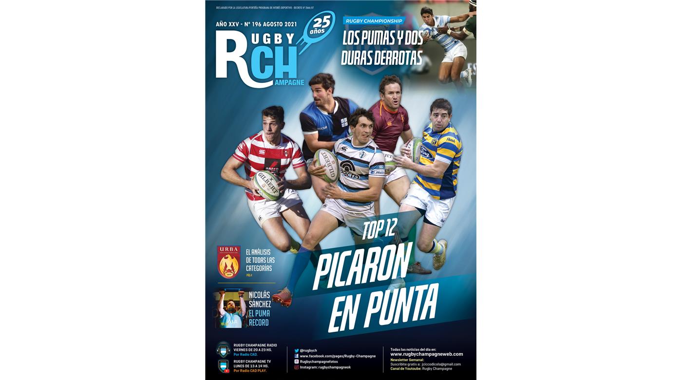 Ya se encuentra disponible la revista de Rugby Champagne 