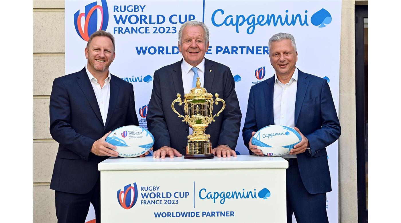 World Rugby y Capgemini anuncian una alianza mundial transformadora de la Copa Mundial de Rugby 2023