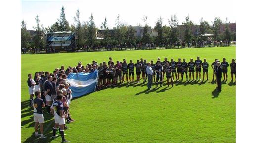 El rugby nunca los olvida: homenaje de Champagnat a los combatientes de Malvinas