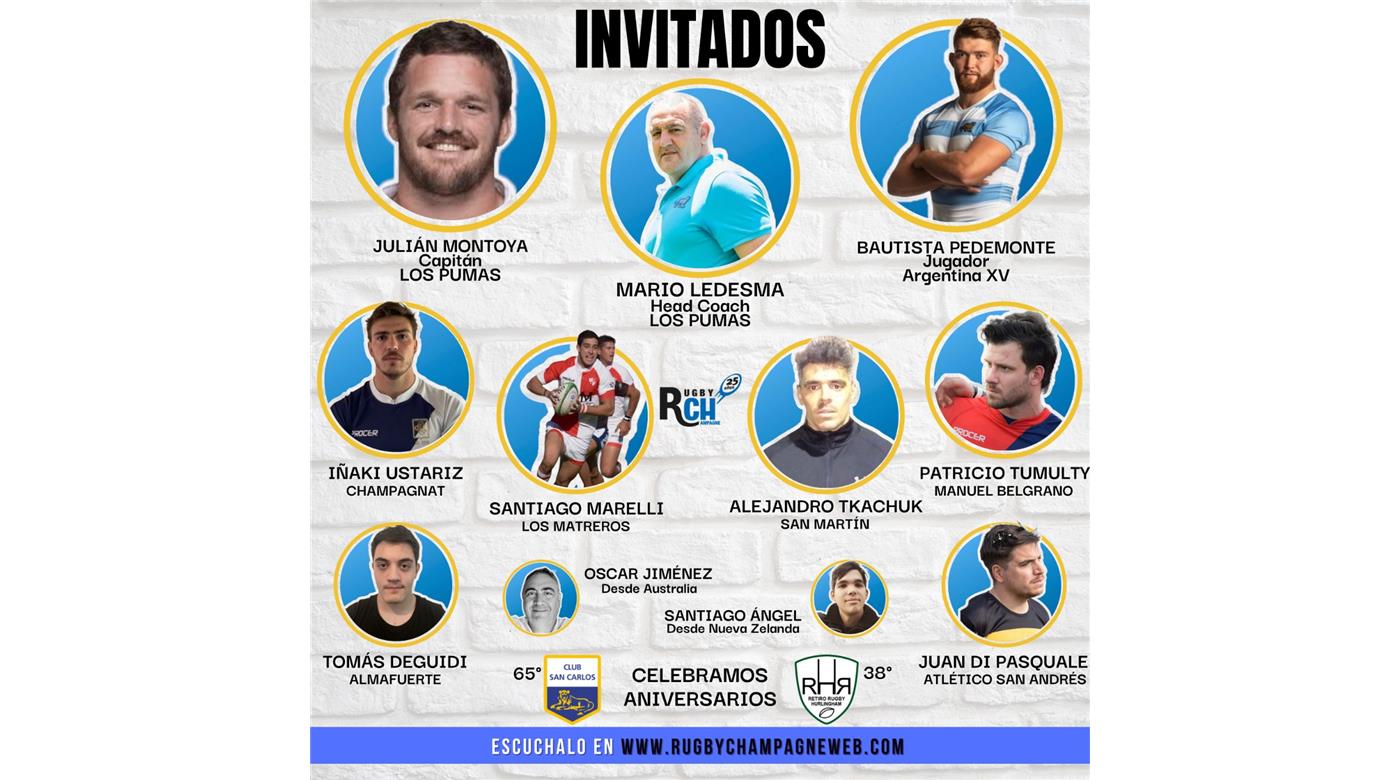 Hoy un nuevo programa de Rugby Champagne Radio