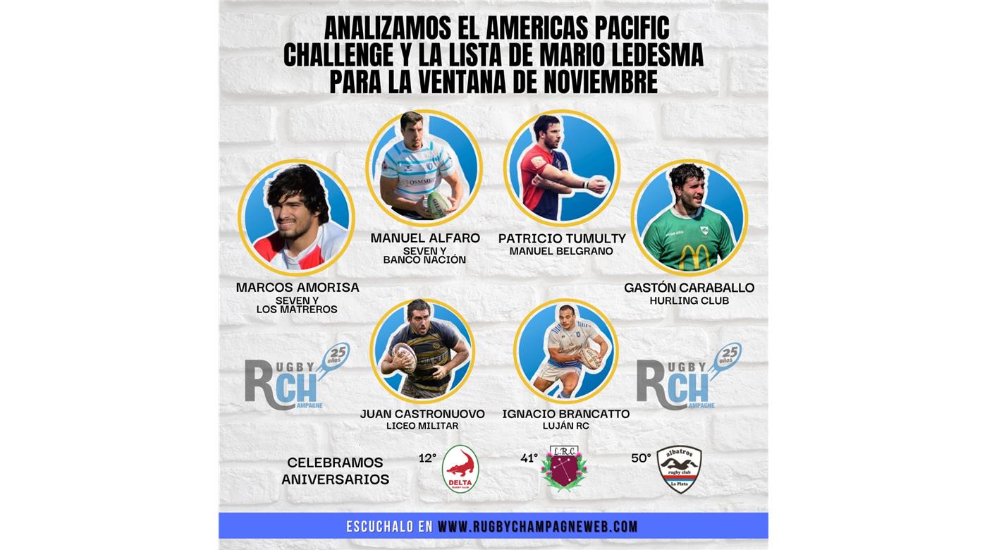 Hoy un nuevo programa de Rugby Champagne Radio