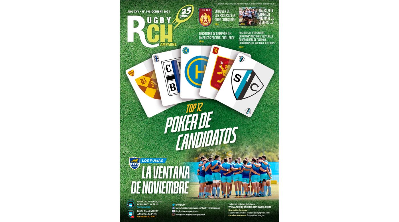 Llegó la Revista de Octubre, con todo lo que querés saber sobre rugby.