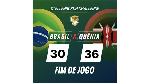 BRASIL VOLVIÓ A PERDER POR POCO MARGEN EN LA STELLENBOSCH CHALLENGE