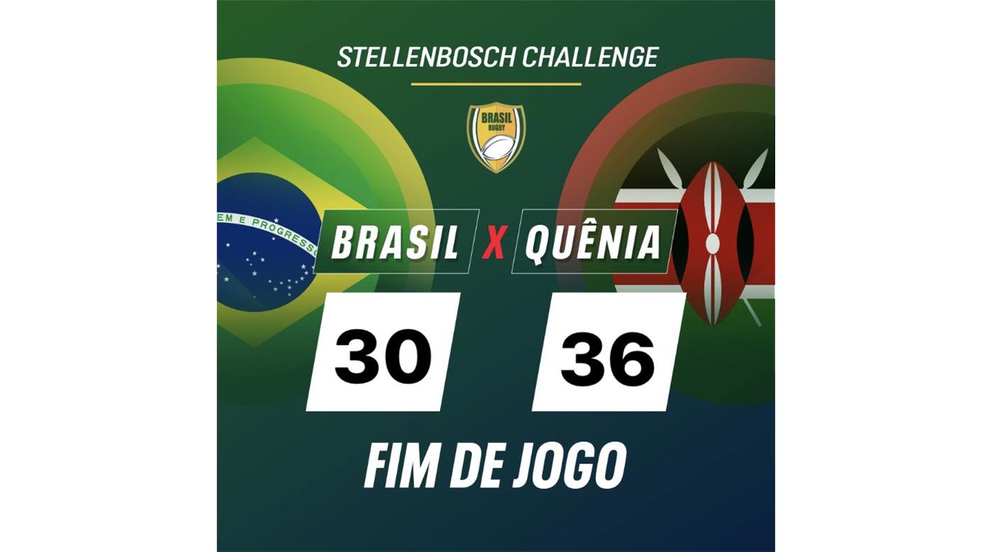 BRASIL VOLVIÓ A PERDER POR POCO MARGEN EN LA STELLENBOSCH CHALLENGE