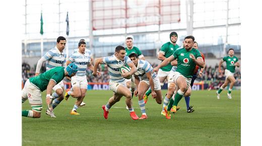 La actualidad de Irlanda fue demasiado para este pésimo presente de Los Pumas
