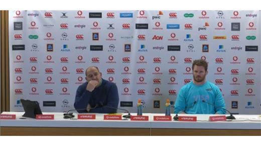 La conferencia de prensa de Mario Ledesma y Julián Montoya luego de la goleada de Irlanda