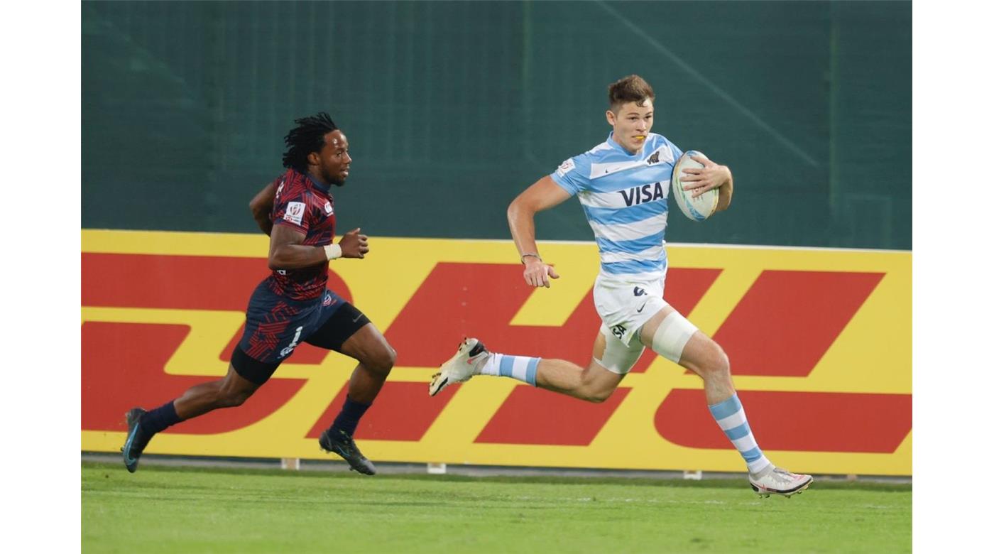 Los Pumas 7s invictos en el seven de Dubai