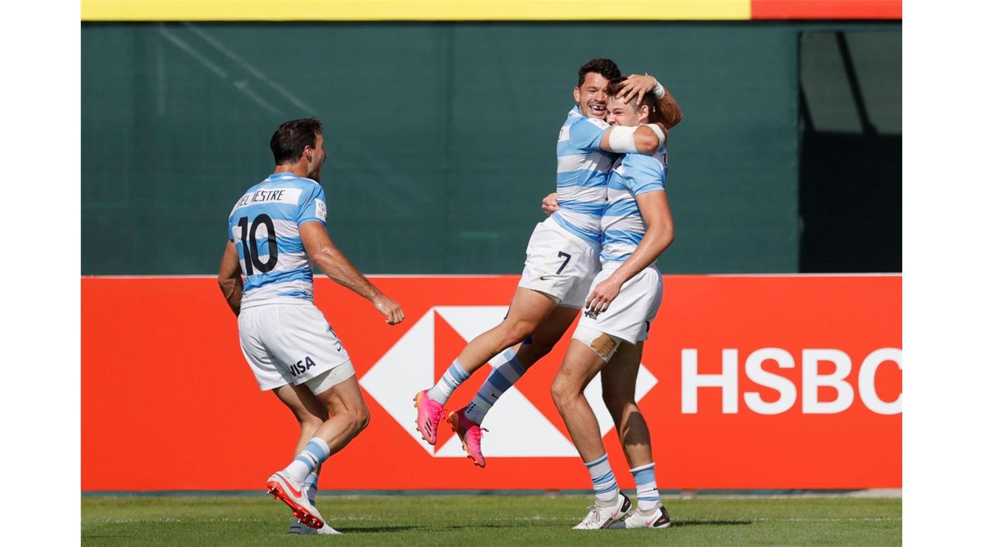 El seven argentino celebró en Dubai