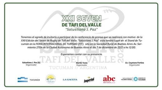 Se viene una nueva edición el Seven de Tafí del Valle