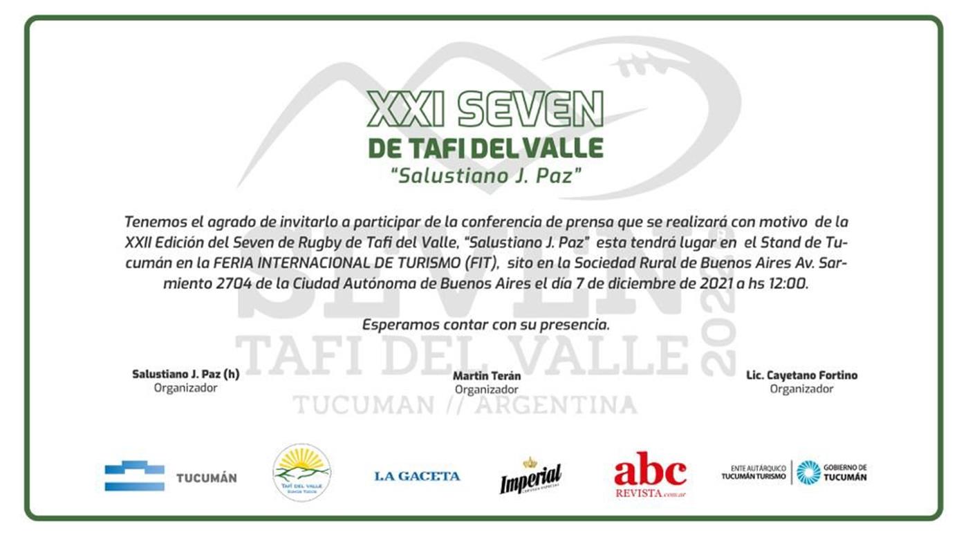 Se viene una nueva edición el Seven de Tafí del Valle