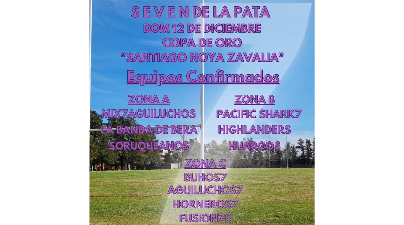 Mañana se juega el Seven de la Pata