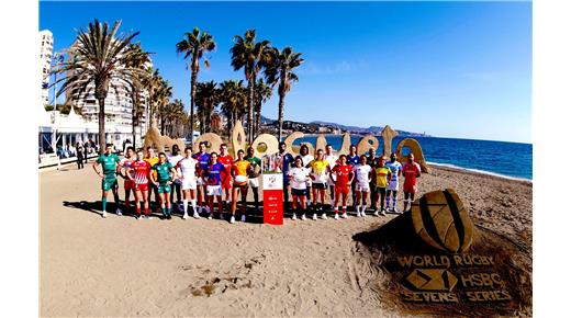 Los capitanes del World Rugby Sevens listos para brillar en España