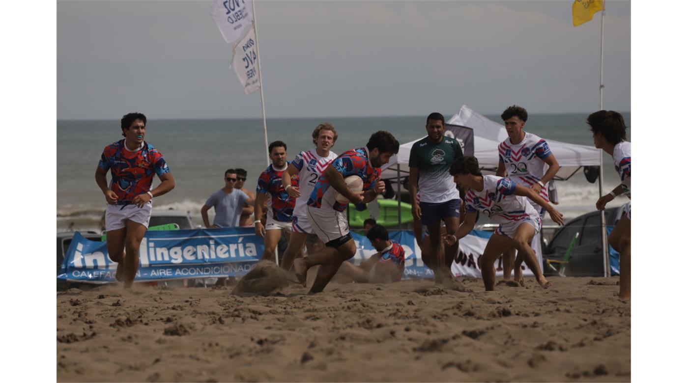 Comenzó la acción en la 27° edición del Seven Playero de Claromecó