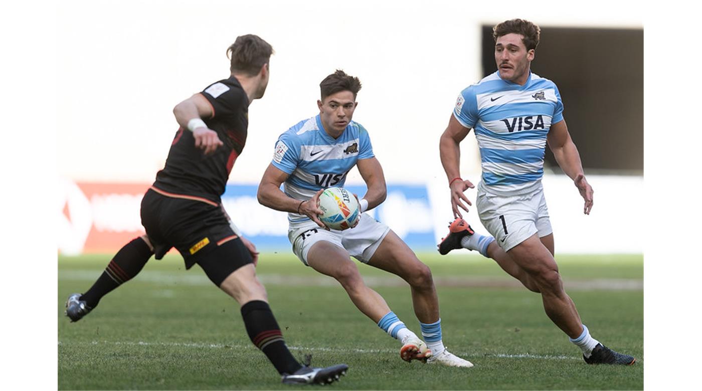GANÓ LA ARGENTINA SIN SOBRESALTOS, ANTE ALEMANIA, EN LA REANUDACIÓN DEL SEVEN DE SEVILLA.