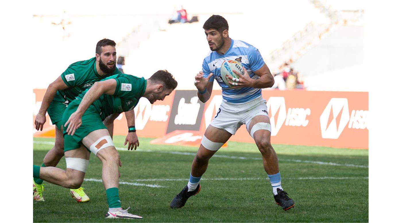 LOS PUMAS SEVEN LE GANARON CON LO JUSTO A IRLANDA Y TERMINARON PRIMEROS EN SU ZONA
