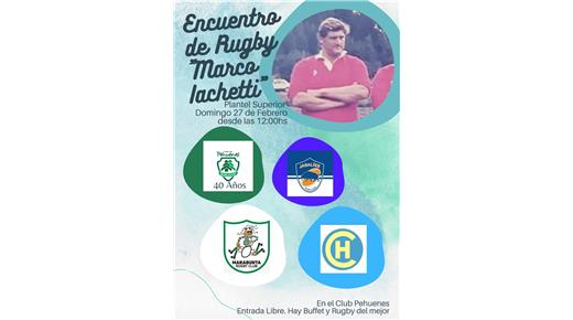 HINDÚ, CON NUEVOS SPONSORS, YA ESTÁ EN BARILOCHE Y JUGARÁ EL DOMINGO EL ENCUENTRO "MARCO IACHETTI" EN EL CLUB PEHUENES 