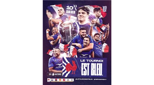 Francia se consagró campeón del 6 Naciones