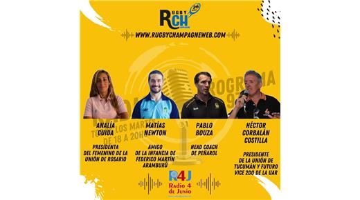 HOY EN HORARIO ESPECIAL OTRO IMPERDIBLE RUGBY CHAMPAGNE RADIO 