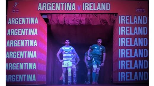 En un partidazo la Argentina superó a Irlanda y está en Cuartos de Final