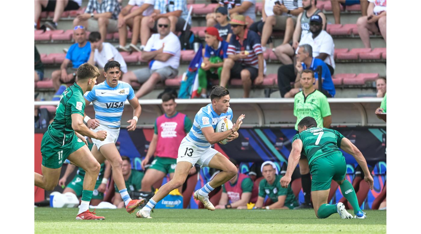 Irlanda superó a Los Pumas 7s en los Cuartos de Final