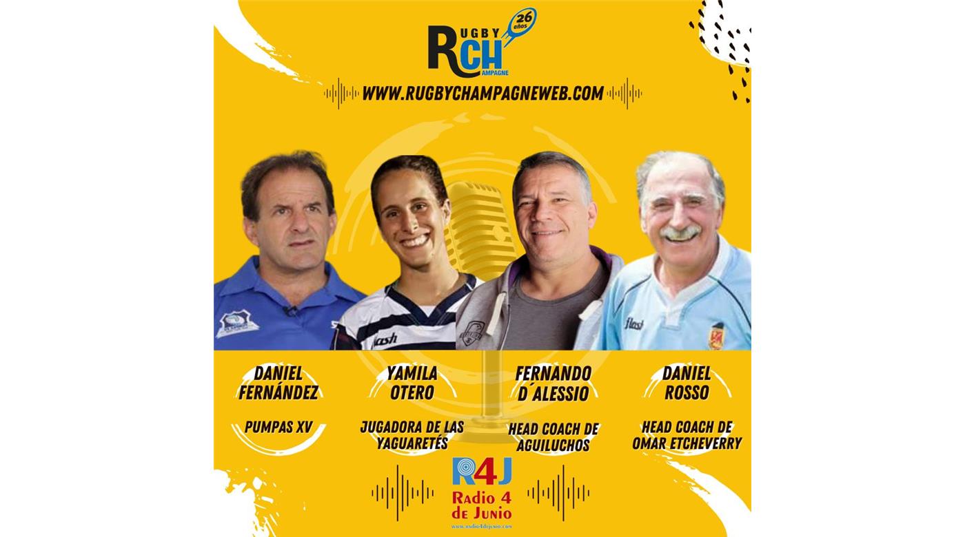 HOY UN NUEVO PROGRAMA DE RUGBY CHAMPAGNE RADIO