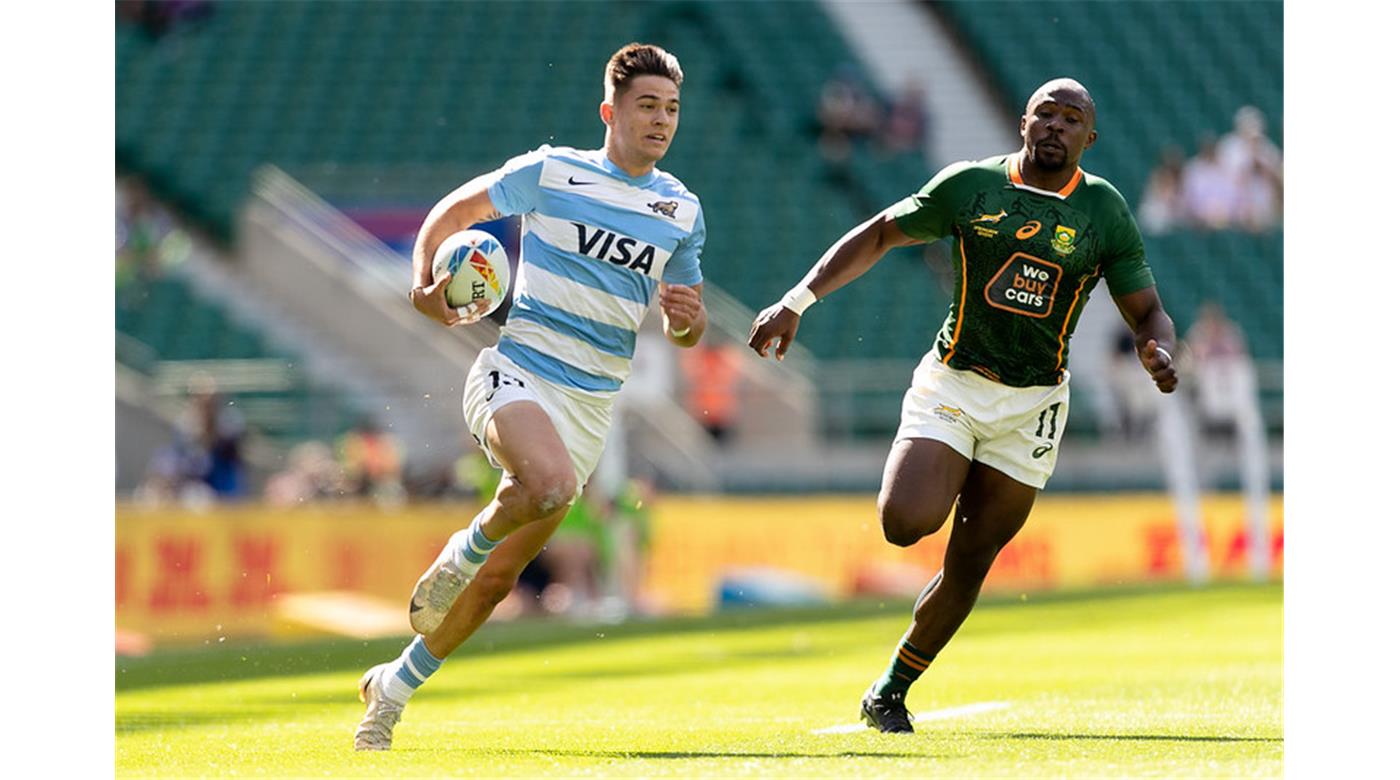 Argentina debutó en Londres con una ajustada derrota ante Sudáfrica