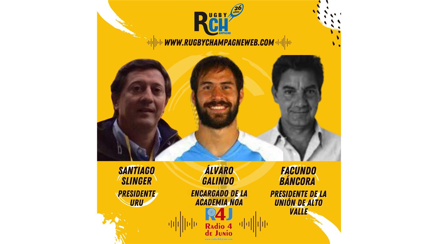 REVIVÍ EL PROGRAMA DE RUGBY CHAMPAGNE RADIO