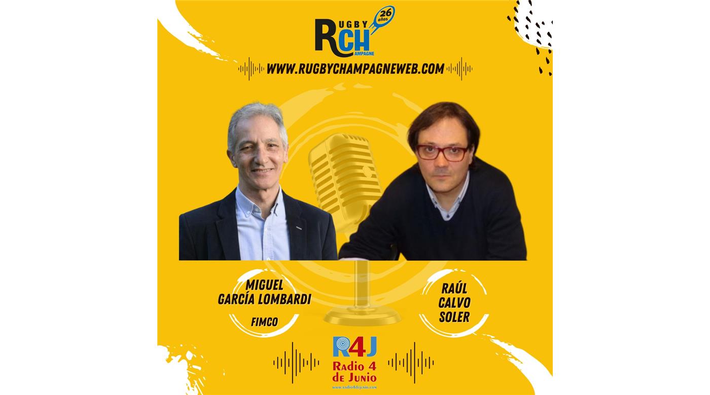 UNA CHARLA A FONDO PARA MEJORAR LOS PROBLEMAS DE NUESTRO DEPORTE EN EL PROGRAMA 949 DE RUGBY CHAMPAGNE RADIO