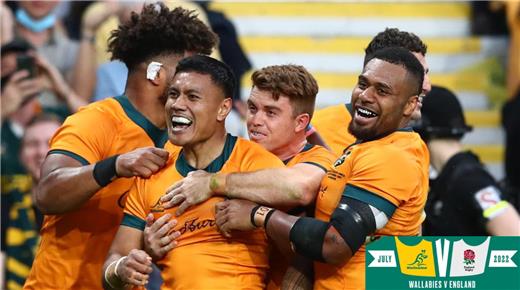 DAVID PORECKI Y CADEYRN NEVILLE DEBUTARÁN EN LOS WALLABIES ANTE INGLATERRA