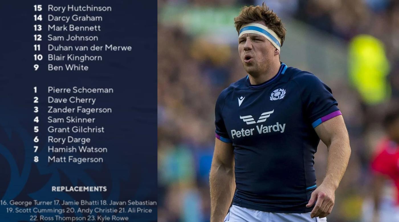 HAMISH WATSON JUGARÁ SU PARTIDO 50 EN ESCOCIA ANTE LOS PUMAS