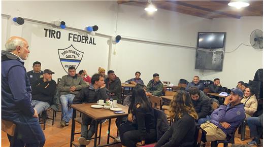 Christian Sánchez Ruíz y una charla esclarecedora
