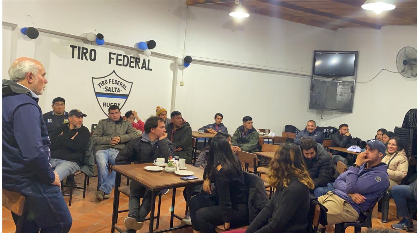 Christian Sánchez Ruíz y una charla esclarecedora