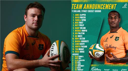 WILSON Y HODGE JUGARÁN SU PRIMER PARTIDO DEL AÑO CON LOS WALLABIES EN EL DUELO DEFINITIVO