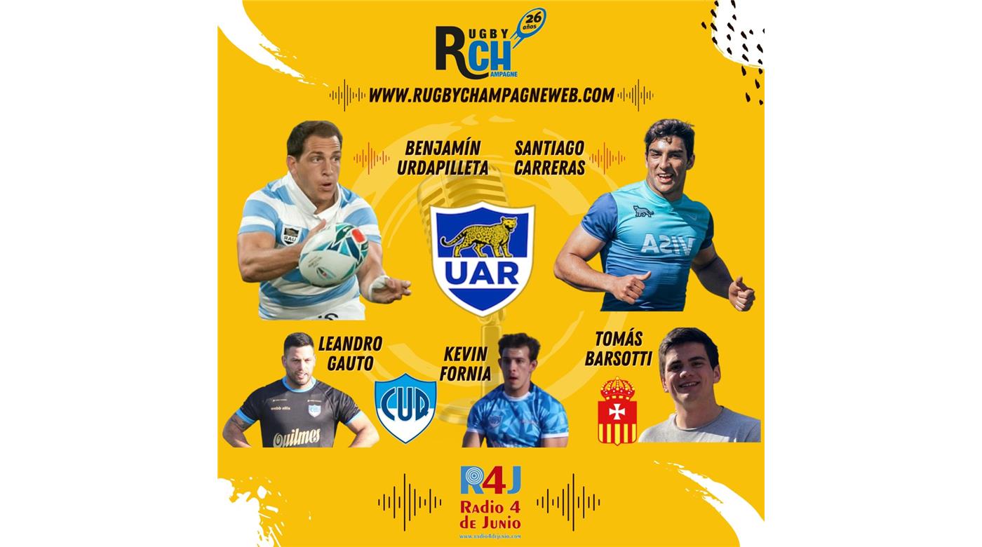 ¡HOY! UN NUEVO PROGRAMA DE RUGBY CHAMPAGNE RADIO