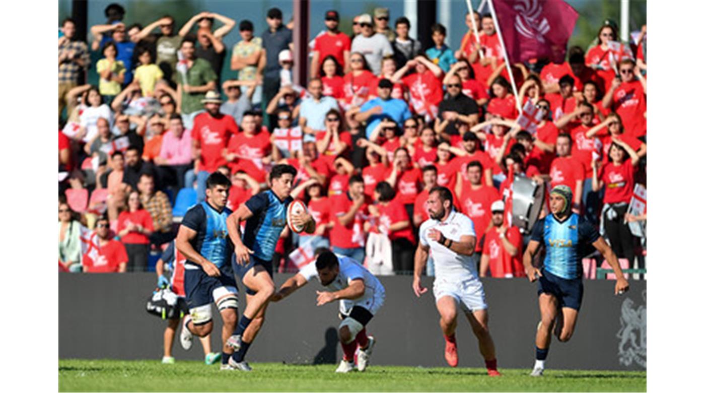 Argentina XV obtuvo una gran victoria sobre Georgia