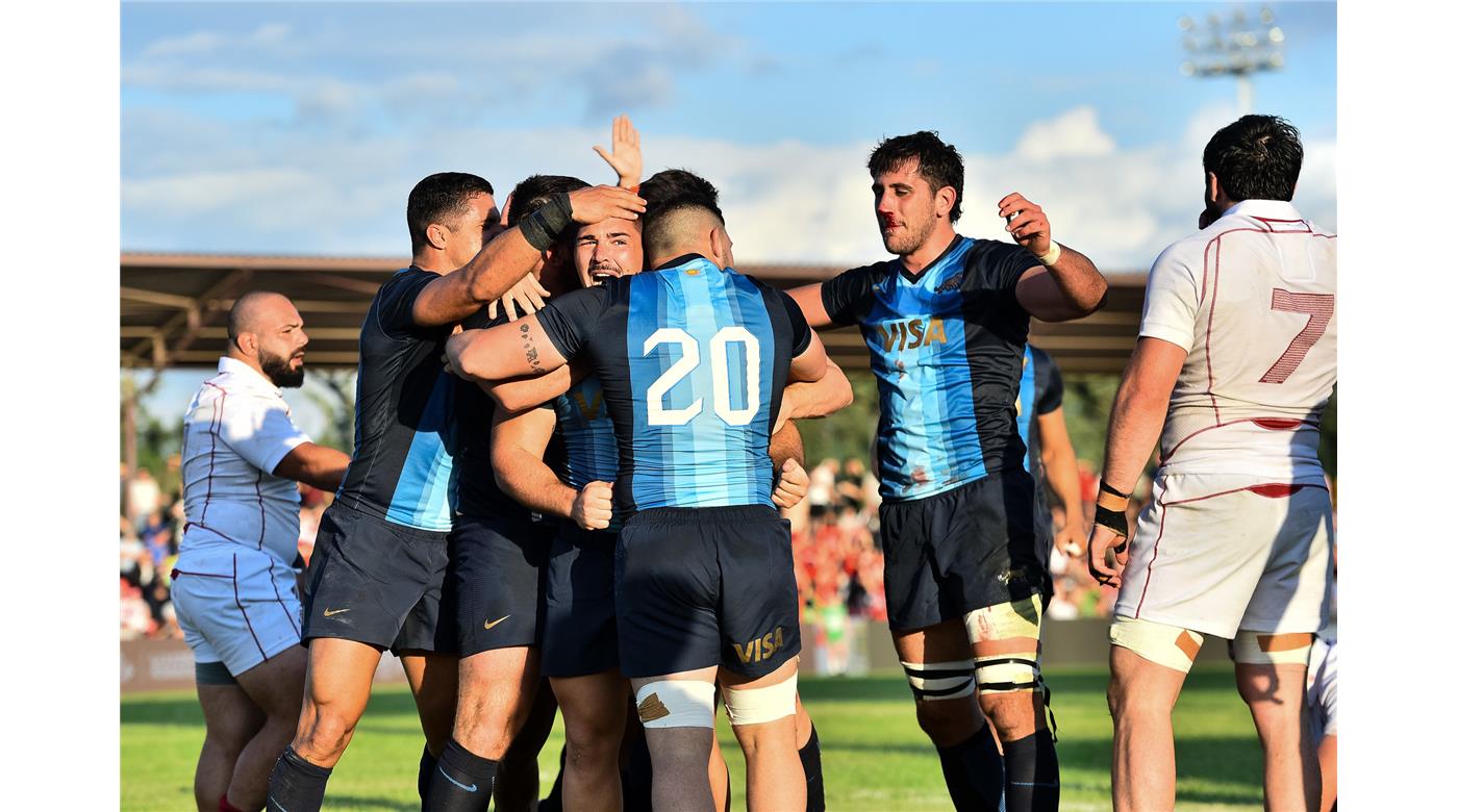 LAS IMÁGENES DEL TRIUNFO DE ARGENTINA XV EN GEORGIA