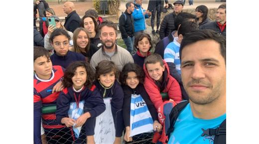 LOS PUMAS, COMO SIEMPRE, CERCA DEL CALOR DE LOS MÁS PEQUEÑOS