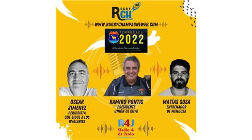 UN NUEVO PROGRAMA DE RCH RADIO, ESTA VEZ  DESDE LA UNIÓN DE RUGBY DE CUYO