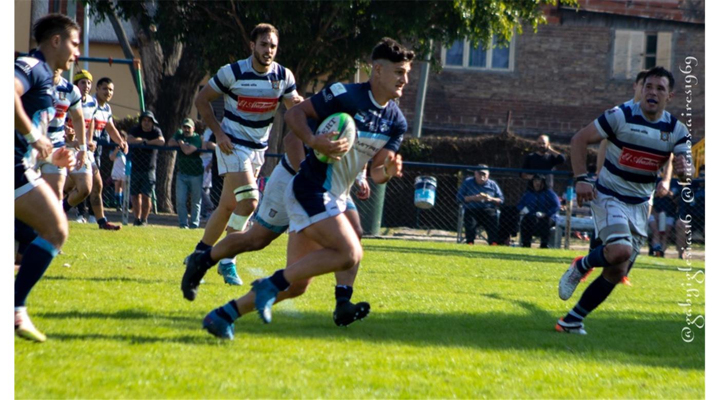 ARGENTINO DE RUGBY VAPULEÓ A GEI Y ALCANZÓ A MERCEDES EN LA CIMA