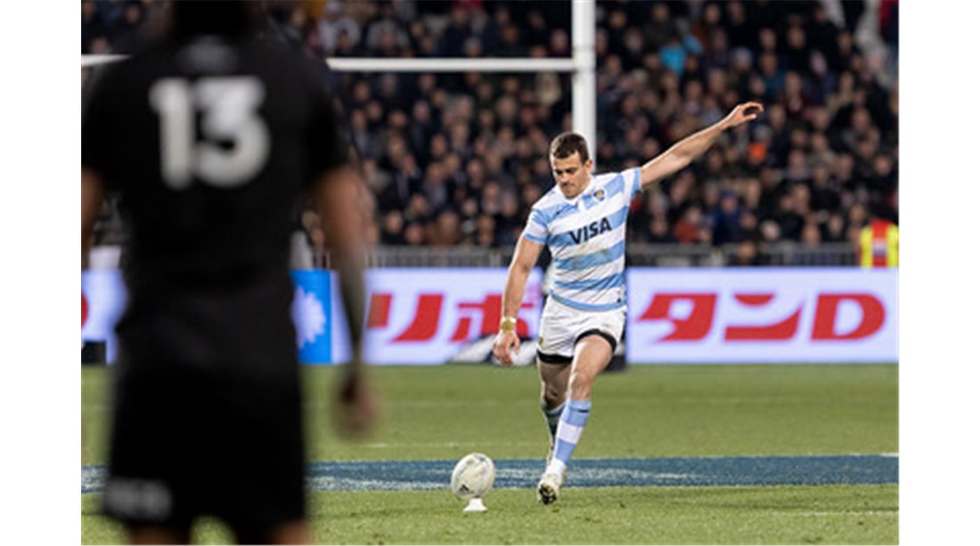 Boffelli quedó en el podio ante los All Blacks