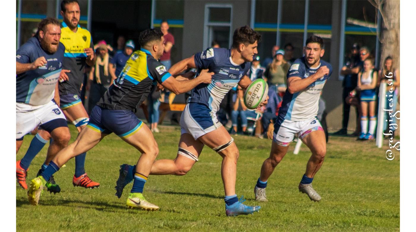 ARGENTINO DE RUGBY GANÓ CON BONUS Y ANTE LA DERROTA DE MERCEDES SE ALEJÓ EN LA PUNTA