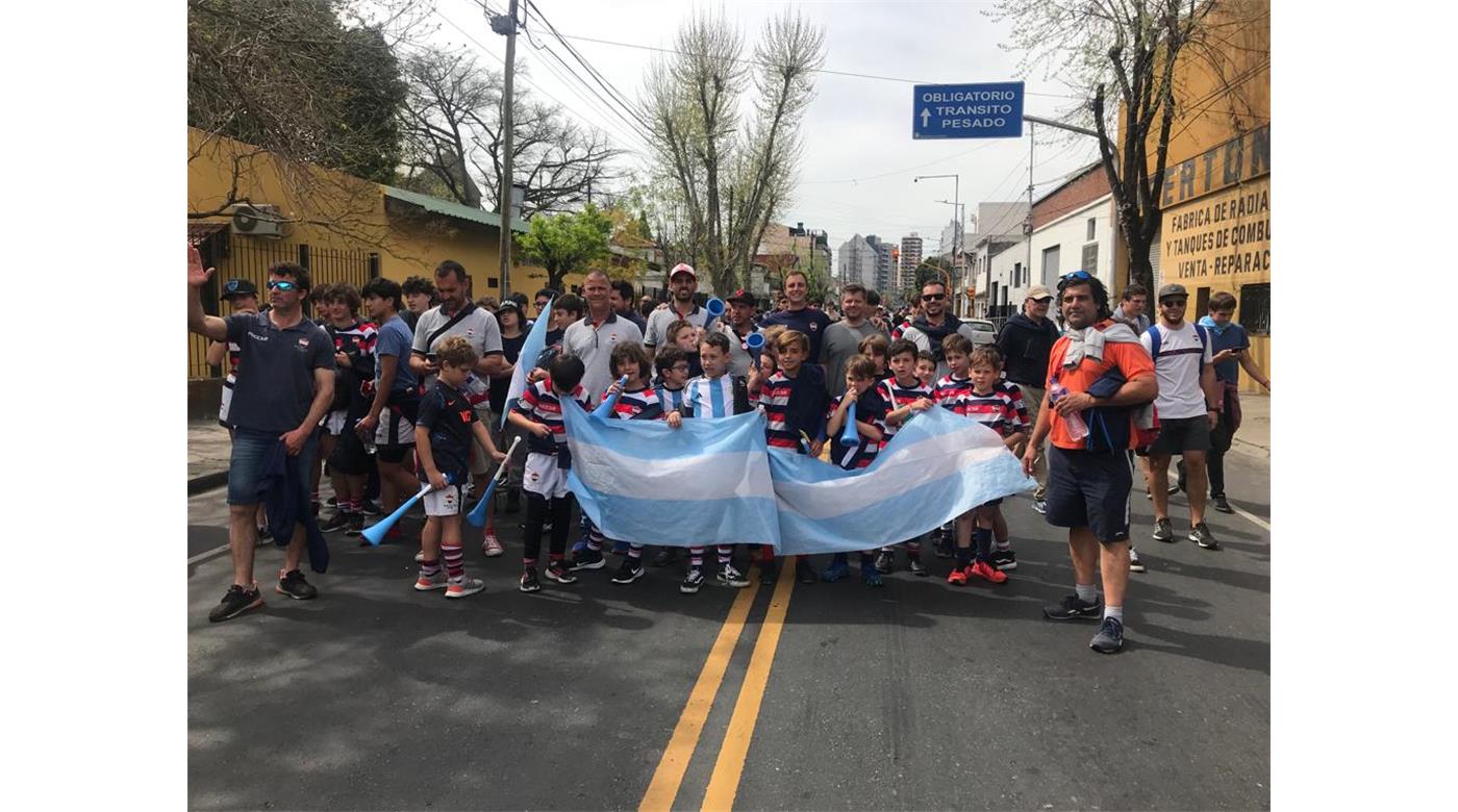 EL COLOR EN LA PREVIA DE LOS PUMAS ANTE SPRINGBOKS